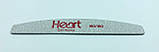 Пилка тонка халф (човник)Titan сіра Heart 180/180, фото 4