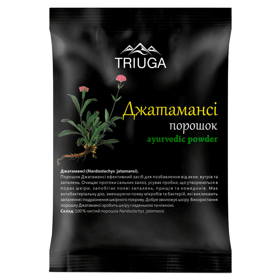 Порошок Triuga Джатамансі аюрведичний 50 г, фото 1