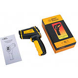 Пірометр SmartSensor ST490+ (від -50 ºC до 490 ºC), EMS 0,10-1.00, D:S 12:1, круговий лазер, фото 6