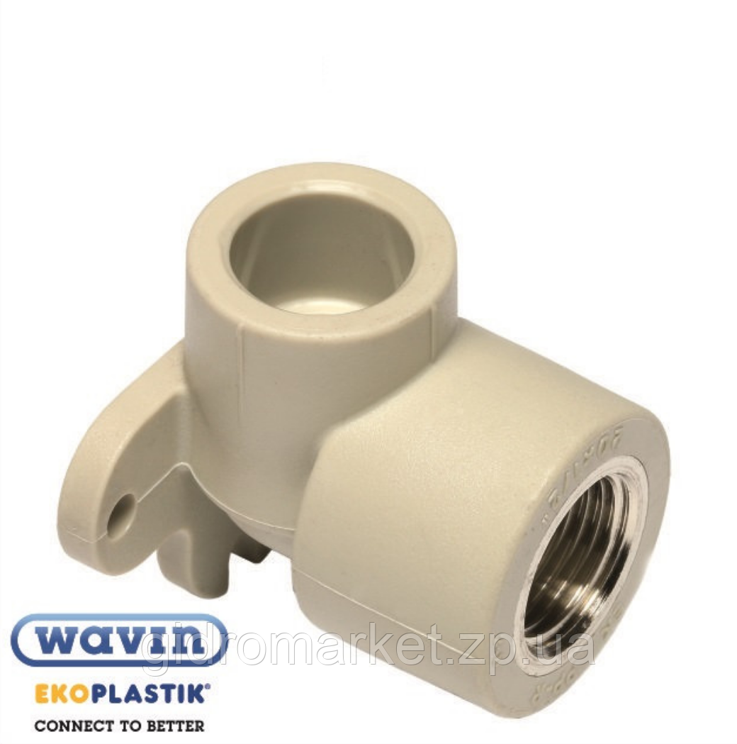 Настінне коліно МРВ 20х1/2" Wavin EKOPLASTIK SNK020XXXX