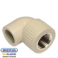 Коліно з МРВ 20х1/2" Wavin EKOPLASTIK SKOI02020RCT