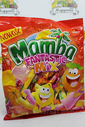 Жувальні цукерки Mamba Fantastic Mix 150 г