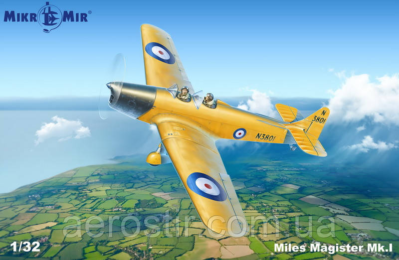 Miles Magister Mk.I 1/32 Мікросвіт 32-002, фото 1