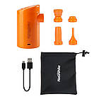 Насос Naturehike Mini Air Pump NH17C100-B Orange (lithium battery), фото 4