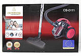 Пилосос Crownberg CB-0111 колбовий — 2400 W + регулятор потужності, фото 5