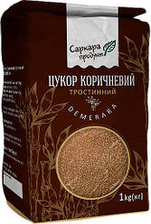 Цукор коричневий тростинний Саркара нерафінований 1 кг