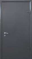 Techno-door RAL 9975 графіт 950Л кале хром