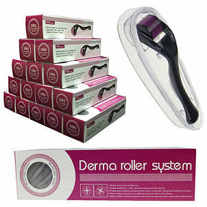 Мезоролер Derma Roller для обличчя на 0.5 мм, 540 голок, фото 3
