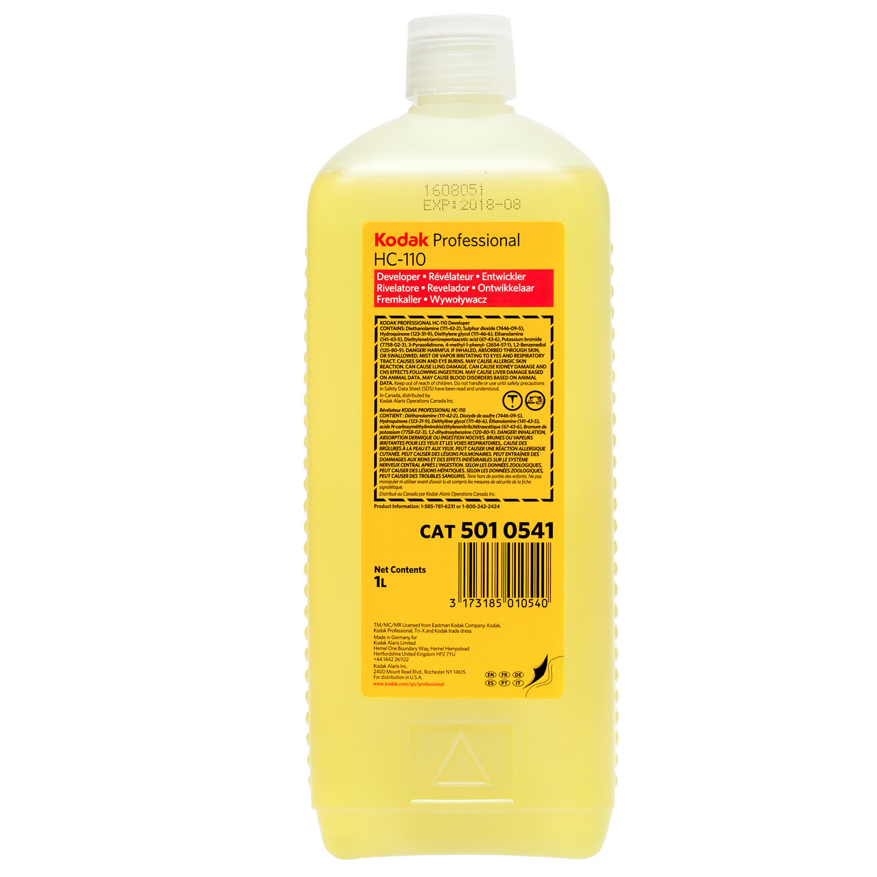 Проявитель KODAK HC 110 Concentrate 220 мл., фото 1