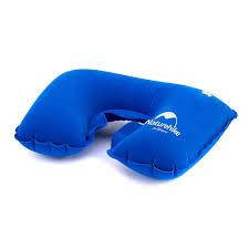 Надувна Naturehike подушка Inflatable Travel Neck Pillow NH15A003-L blue