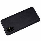 Nillkin Samsung Galaxy A71 Qin leather case Black Чохол Книжка, фото 5