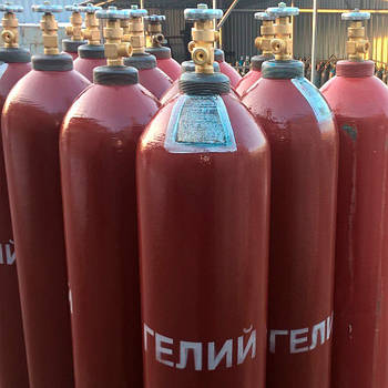 Гелій у балонах, технічній, марка Б