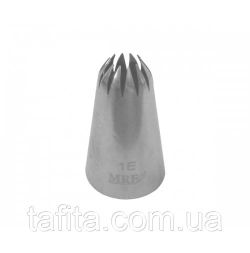Кондитерська насадка 1Е, діаметр 30 мм, фото 1