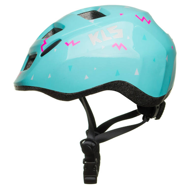 Велосипедний дитячий шолом KLS ZIGZAG XS (45-50 см) Ментоловий, фото 1