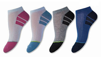 Шкарпетки жіночі демісезонні, укорочені, махра-стопа, Легка хода (розмір 23)