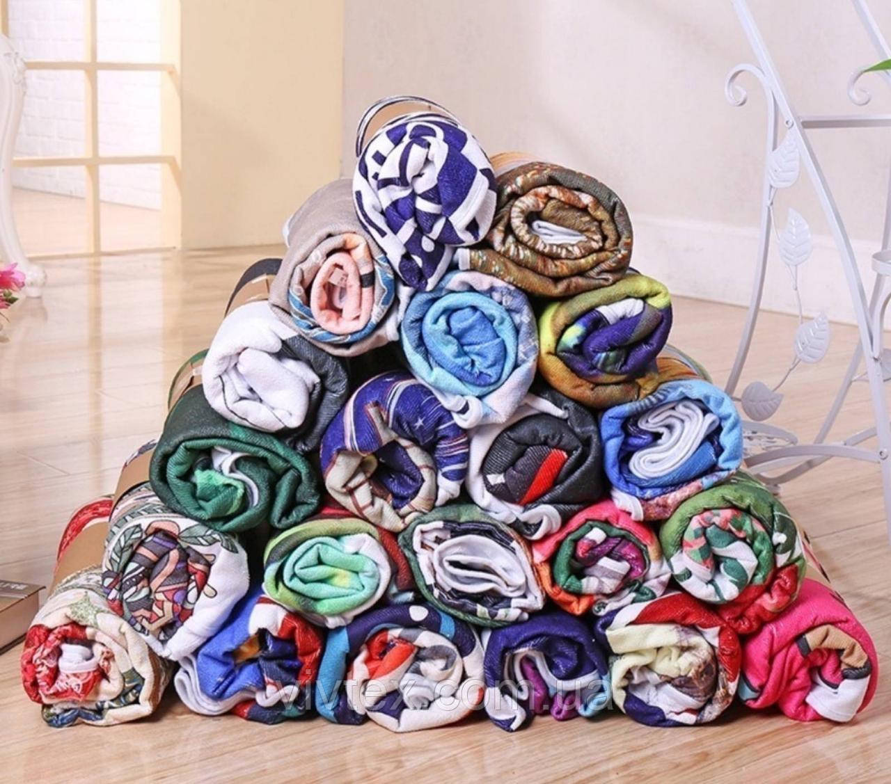 Рушник-килимок круглий 150х150, фото 1