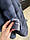 Шикарна фірмова норкова шуба з фінської норки темний графіт XL, фото 9