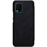 Nillkin Xiaomi Mi 10 Youth/ Mi 10 Lite Qin leather case Black Чохол Книжка, фото 3