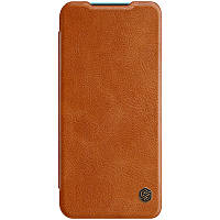 Nillkin Xiaomi Mi 10 Youth/ Mi 10 Lite Qin leather case Brown Чохол Книжка