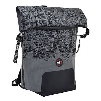 Рюкзак міський Yes T-93 "Roll" сірий/чорний код:558422