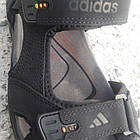 Сандалии мужские кожаные р.40 чёрные Adidas, фото 3