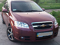 Реснички на фары Chevrolet Aveo T250 (ZAZ Vida)