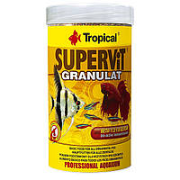 Сухий корм для акваріумних риб Tropical в гранулах Supervit Granulat 250 мл