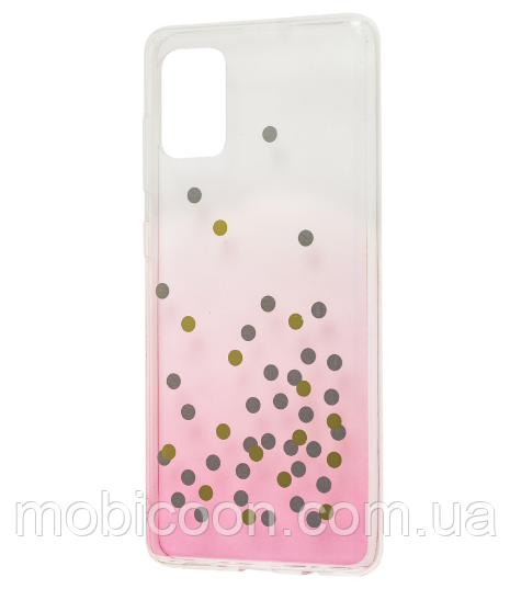 Чохол Crystal Shine Case для Samsung Galaxy A71 A715 рожевий (самсунг а71)