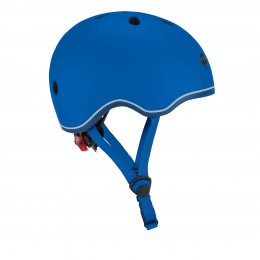 Захисний шолом дитячий Globber Evo Lights синій з ліхтариком (XXS/XS) 45-51см (506-100)