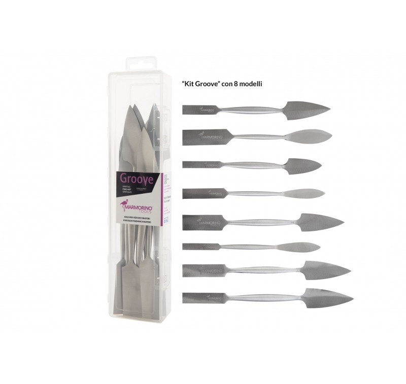 Набір мастихіном. Marmorino Tools