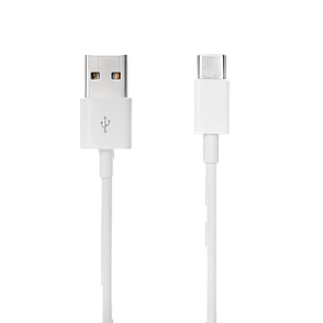 Зарядний пристрій LP АС-013 USB 5 V 2,4 A + кабель USB — Type-C 2 м (Білий) /ОЕМ, фото 4