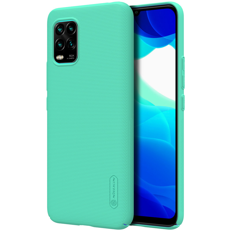 Nillkin Xiaomi Mi 10 Youth/ Mi 10 Lite Super Frosted Shield Mint Green Чохол Накладка Бампер