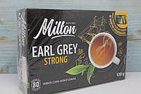 Чай пакетований Milton earl grey Strong 80шт