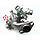 Турбіна Fiat Ulysse II 2.2 JTD 128 HP, 707240-5003S, 707240-9005S, DW12TED4S, 9649588660, 9649588680, 2002+, фото 3