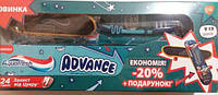 Детская зубная паста «Aquafresh Advance» (9-12 лет) +Зубная щетка Aquafresh Advance 9-12 лет мягкая