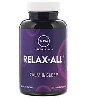 Розслаблення і сон, з Триптофаном і ГАМК, Relax-All, MRM, 60 капсул