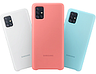 Чохол Silicone Case для Samsung Galaxy A71 A715 м'ятний (самсунг а71), фото 4