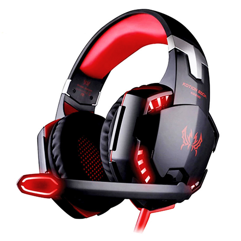 Навушники Kotion Each G2000 Red Black