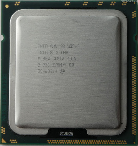 Intel Xeon W3540 CPU SLBEX 2.93GHz/8M/130W Socket 1366 Intel X58 Express