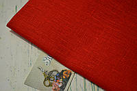 Ткань равномерного плетения Permin 076/30 Red, 28 каунт