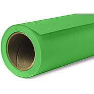 1.35 х 10 м Паперовий Фон для фотостудії ХРОМАКЕЙ зелений у рулоні Visico №54 фото фон, фото 2