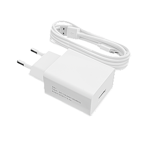 Зарядний пристрій LP АС-013 USB 5 V 2,4 A + кабель USB — Type-C 2 м (Білий) /ОЕМ, фото 3