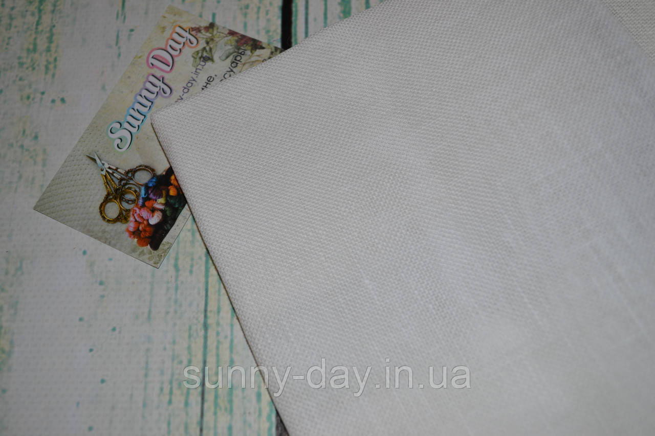 Тканина рівномірного плетіння Permin 076/101 Antique white, 28 каунт