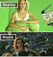 1.35 х 10 м Паперовий Фон для фотостудії ХРОМАКЕЙ зелений у рулоні Visico №54 фото фон, фото 3