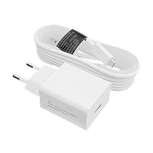 Зарядний пристрій LP АС-012 USB 5 V 2,4 A + кабель USB — Micro USB 1,5 м (Білий) /ОЕМ, фото 1