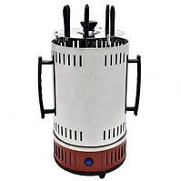 Електрошашличниця Domotec BBQ MS-7783, червона