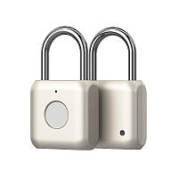 Сенсорный портативный замок Xiaomi UODI Smart Fingerprint Padlock (YD-K1) золотистый