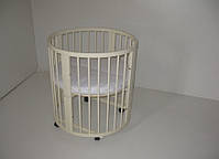 Дитяче ліжечко-трансформер з двома матрасиками, фото 2