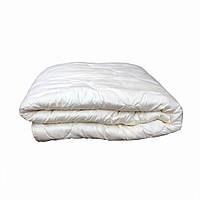 "Белое"Одеяло двуспальное холлофайбер,размер 170*210, ткань микрофибра