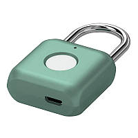 Сенсорный портативный замок Xiaomi UODI Smart Fingerprint Padlock (YD-K1) зеленый